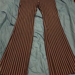 Express Black Flared Trousers